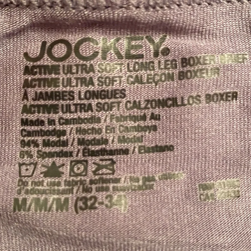 JOCKEY 2 PAIR LONG LEG BOXER BRIEFS ACTIVE ULTRA SOFT MODAL STRETCH MEDIUM 32-34